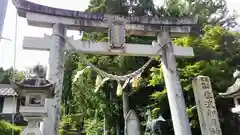 佐波加刀神社の鳥居