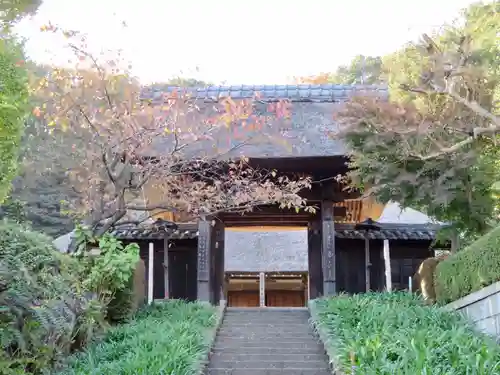 横浜　西方寺の山門