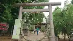 諏訪神社の鳥居