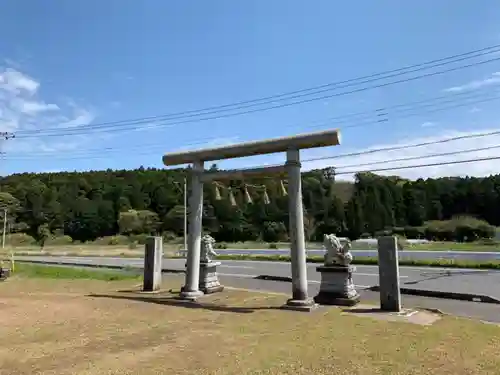 熊野神社の鳥居