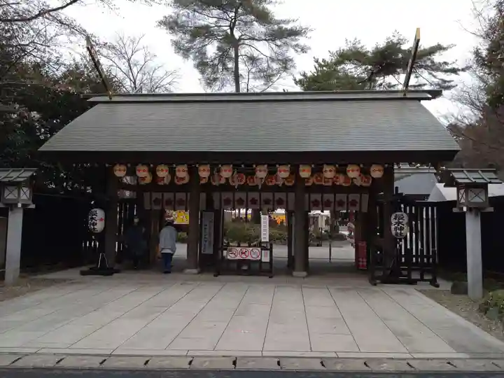 櫻木神社の山門・神門
