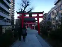 成子天神社の鳥居