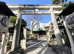 鐵砲洲稲荷神社の鳥居