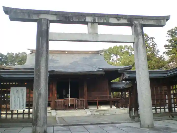 作楽神社の鳥居