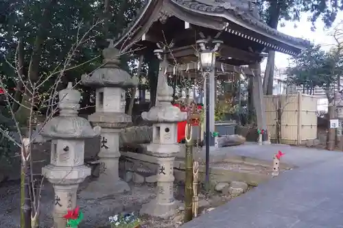 東海市熊野神社の手水舎