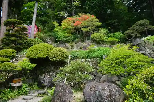 筑波山神社の庭園