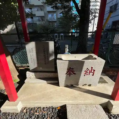 御蔵稲荷神社の手水舎