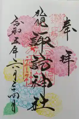 月替わり～六月
直書き