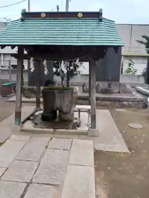 守谷総鎮守 八坂神社の手水舎