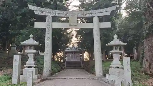 光岡八幡宮の鳥居