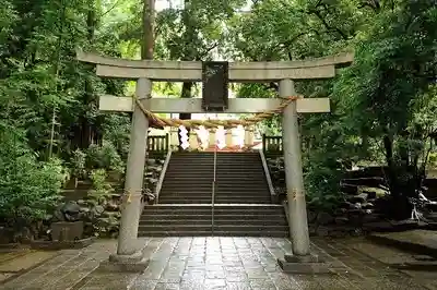 世田谷八幡宮の鳥居