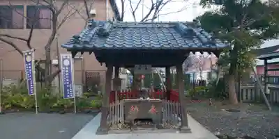 胡録神社の手水舎