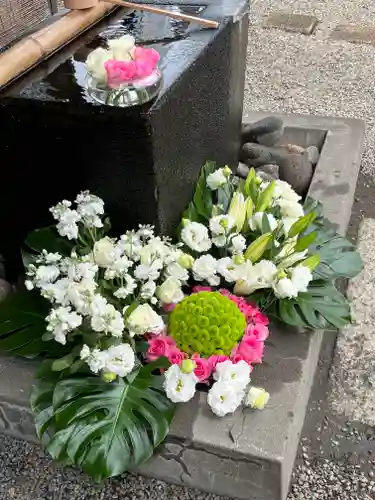 上尾御嶽神社の手水