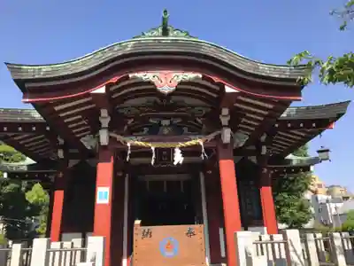 木場 洲﨑神社の本殿・本堂