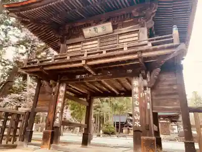 恵林寺の山門・神門
