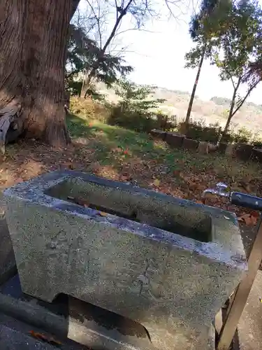 金ケ崎神社の手水