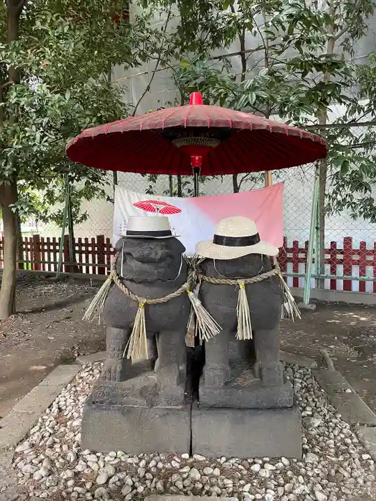 浅草神社の狛犬