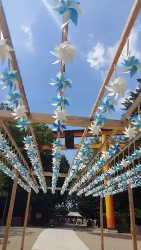 川越氷川神社の景色