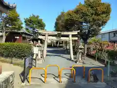 筑紫津神社の鳥居