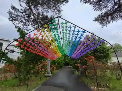 東神楽神社の芸術