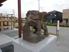 飯塚冨士神社の狛犬