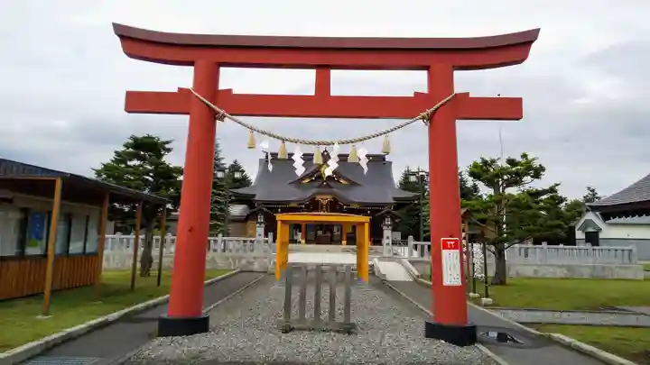 美瑛神社の鳥居