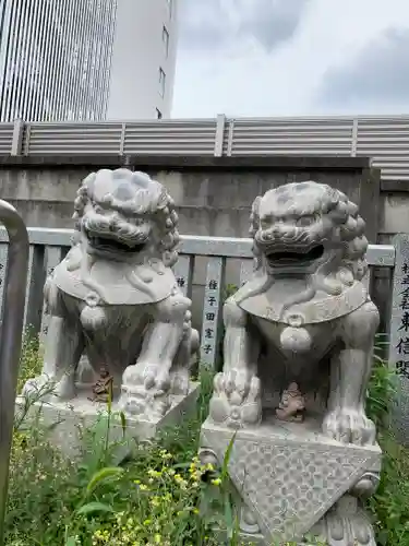 荻窪白山神社の狛犬