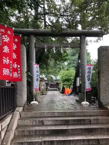 下神明天祖神社の鳥居