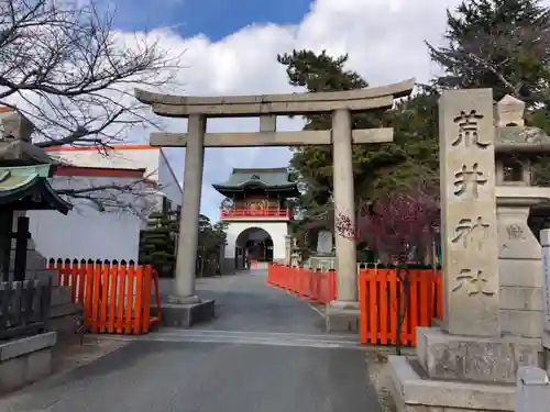 荒井神社の鳥居