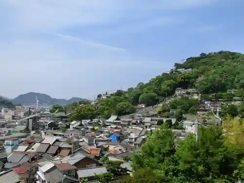 大山寺の景色