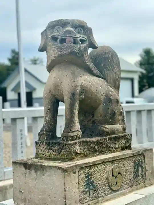 美瑛神社の狛犬
