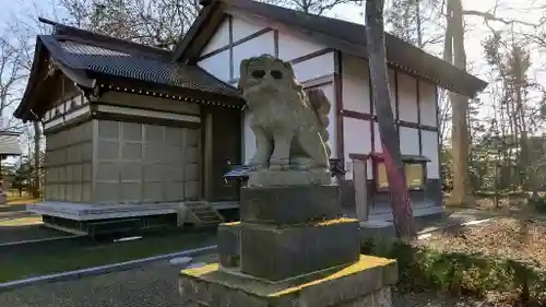 旭川神社の狛犬