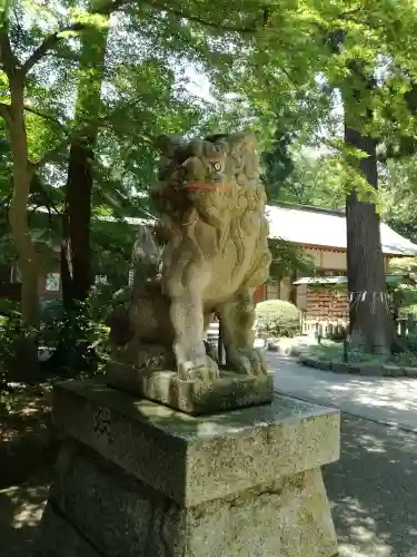 廣幡八幡宮の狛犬