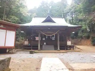 諏訪神社の本殿・本堂
