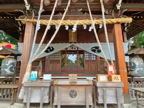 鎮守氷川神社の本殿