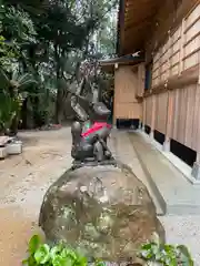 大嶽神社（志賀海神社摂社）の狛犬