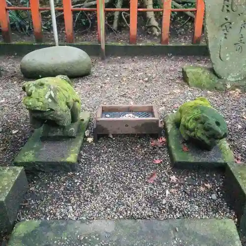 息栖神社の狛犬