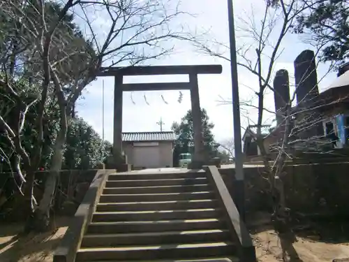 椿ノ海　水神社の鳥居