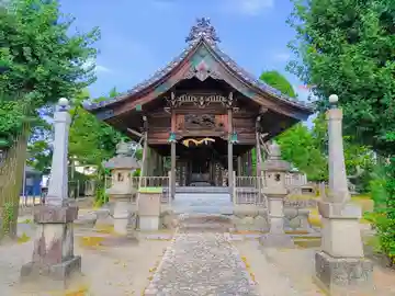 八幡社(下起北)の本殿・本堂