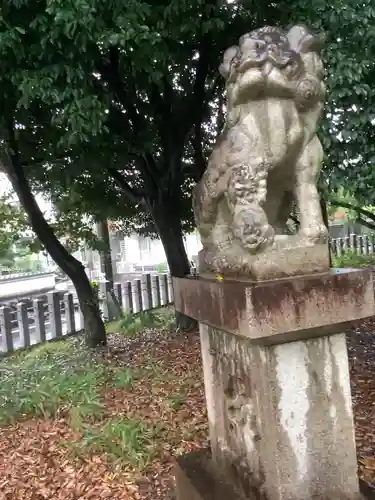 八田神明社の狛犬
