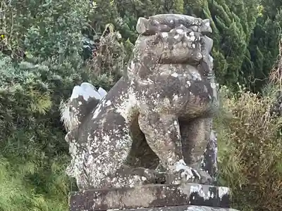 吉木若宮八幡宮の狛犬