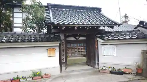 蓮華寺の山門