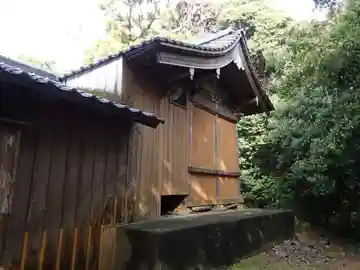 阿麻氐留神社の本殿・本堂