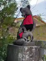 白笹稲荷神社の狛犬