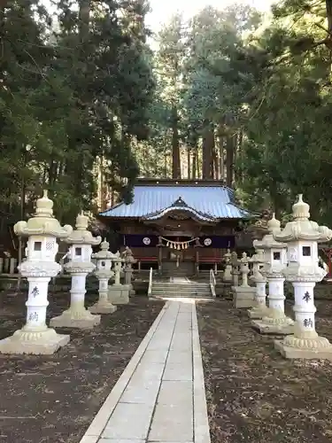 白山神社の本殿