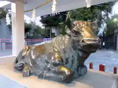 亀戸天神社の像