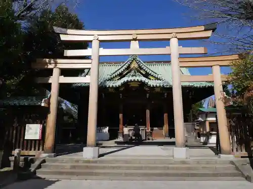 牛嶋神社の鳥居
