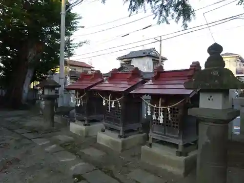 行徳神明神社（豊受神社）の末社