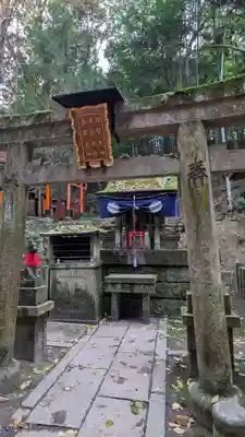 伏見稲荷大社　御膳谷奉拝所(京都府)