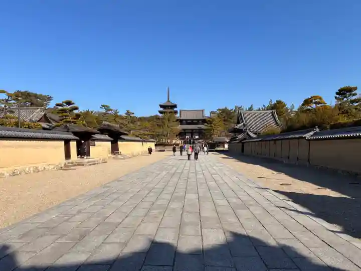 法隆寺の景色